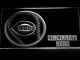 Cincinnati Reds (2) LED Neon Sign Electrical - White - TheLedHeroes