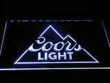 Coors Light (4) LED Neon Sign USB - White - TheLedHeroes