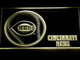 FREE Cincinnati Reds (2) LED Sign - Yellow - TheLedHeroes