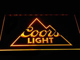 Coors Light (4) LED Neon Sign USB - Yellow - TheLedHeroes