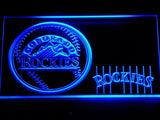 Colorado Rockies (2) LED Neon Sign Electrical - Blue - TheLedHeroes