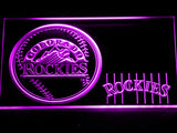 FREE Colorado Rockies (2) LED Sign - Purple - TheLedHeroes