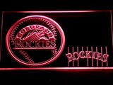 Colorado Rockies (2) LED Neon Sign USB - Red - TheLedHeroes