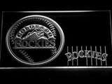 FREE Colorado Rockies (2) LED Sign - White - TheLedHeroes