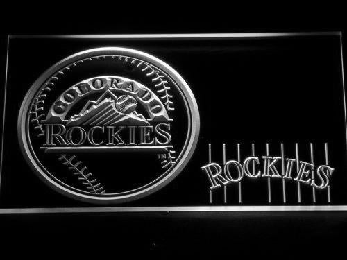 Colorado Rockies (2) LED Neon Sign Electrical - White - TheLedHeroes