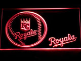 Kansas City Royals (3) LED Neon Sign Electrical - Red - TheLedHeroes
