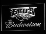 Philadelphia Eagles Budweiser LED Sign - White - TheLedHeroes