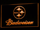 Pittsburgh Steelers Budweiser LED Neon Sign USB -  - TheLedHeroes