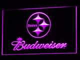 Pittsburgh Steelers Budweiser LED Sign - Purple - TheLedHeroes