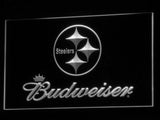 Pittsburgh Steelers Budweiser LED Neon Sign USB -  - TheLedHeroes