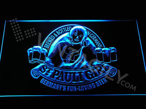 St Paul's Girls' LED Neon Sign Electrical - Blue - TheLedHeroes