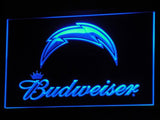 San Diego Chargers Budweiser LED Sign - Blue - TheLedHeroes