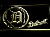 Detroit Tigers Baseball LED Neon Sign USB -  - TheLedHeroes