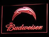San Diego Chargers Budweiser LED Sign - Red - TheLedHeroes