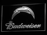 San Diego Chargers Budweiser LED Sign - White - TheLedHeroes