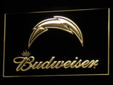 San Diego Chargers Budweiser LED Sign - Yellow - TheLedHeroes