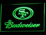 San Francisco 49ers Budweiser LED Neon Sign Electrical -  - TheLedHeroes
