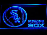 Chicago White Sox LED Neon Sign USB - Blue - TheLedHeroes