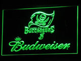Tampa Bay Buccaneers Budweiser LED Neon Sign USB -  - TheLedHeroes