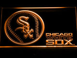 Chicago White Sox LED Neon Sign Electrical - Orange - TheLedHeroes