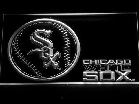 Chicago White Sox LED Neon Sign Electrical - White - TheLedHeroes