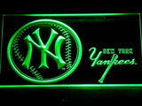 New York Yankees (2) LED Neon Sign Electrical - Green - TheLedHeroes
