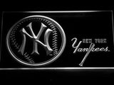 FREE New York Yankees (2) LED Sign - White - TheLedHeroes