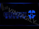 Call of Duty Ghosts LED Neon Sign USB - Blue - TheLedHeroes