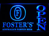 Foster Open LED Neon Sign USB - Blue - TheLedHeroes