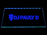 DJ Pauly D LED Neon Sign USB - Blue - TheLedHeroes