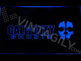 Call of Duty Ghosts LED Neon Sign Electrical - Blue - TheLedHeroes