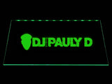 DJ Pauly D LED Neon Sign Electrical - Green - TheLedHeroes