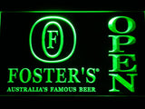 Foster Open LED Neon Sign USB - Green - TheLedHeroes