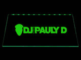 DJ Pauly D LED Neon Sign USB - Green - TheLedHeroes