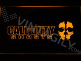 Call of Duty Ghosts LED Neon Sign USB - Orange - TheLedHeroes