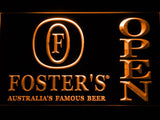 Foster Open LED Neon Sign USB - Orange - TheLedHeroes