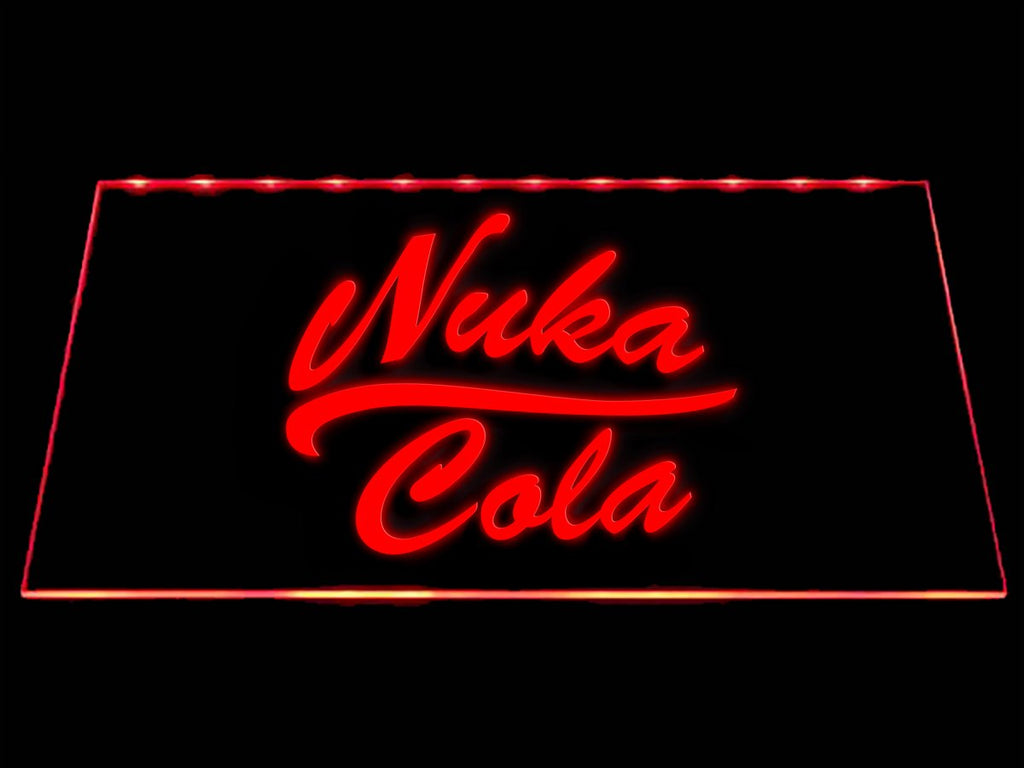 Fallout Nuka-Cola LED Neon Sign USB - Red - TheLedHeroes