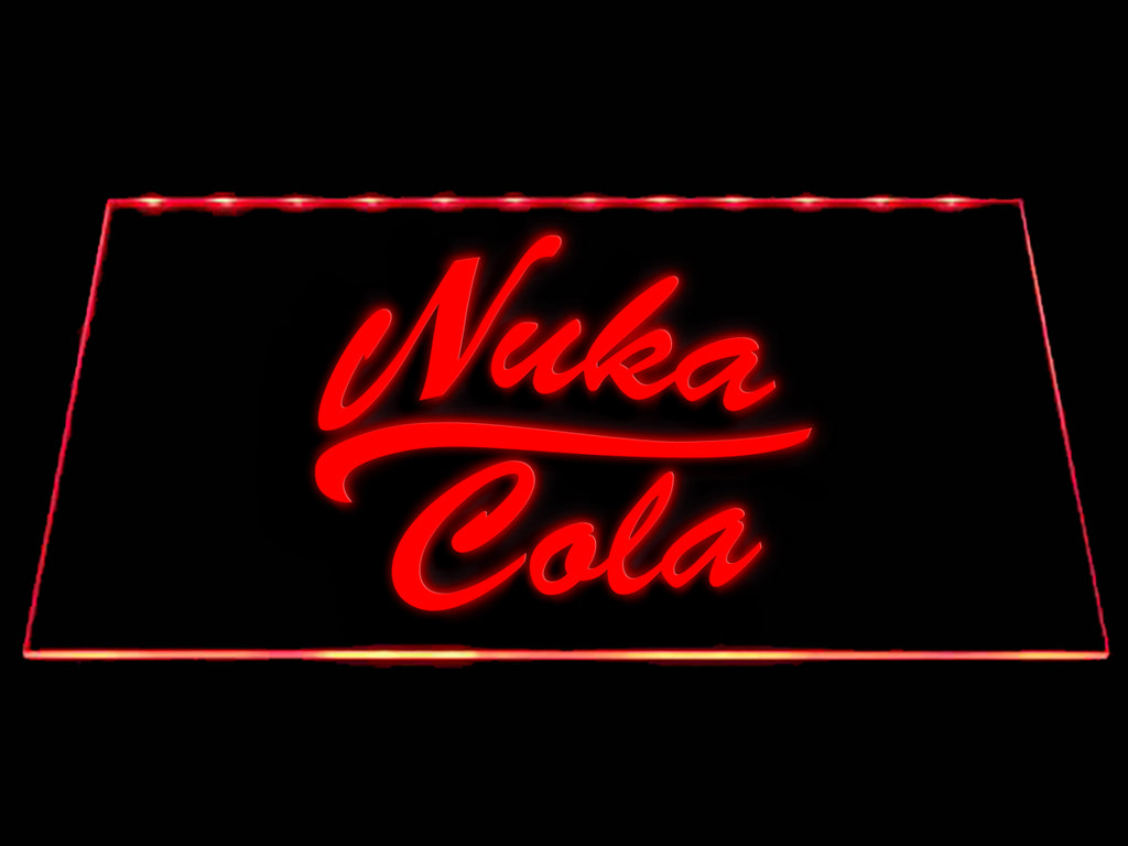 Fallout Nuka-Cola LED Sign - Red - TheLedHeroes