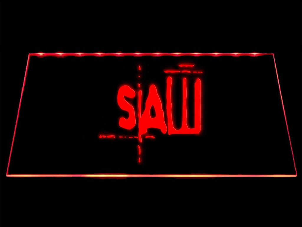 SAW LED Neon Sign USB - Red - TheLedHeroes