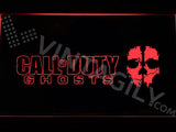 Call of Duty Ghosts LED Neon Sign USB - Red - TheLedHeroes