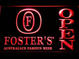 Foster Open LED Neon Sign Electrical - Red - TheLedHeroes