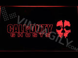 Call of Duty Ghosts LED Neon Sign Electrical - Red - TheLedHeroes