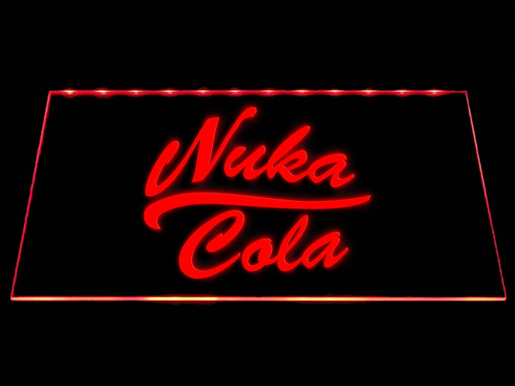 Fallout Nuka-Cola LED Neon Sign Electrical - Red - TheLedHeroes