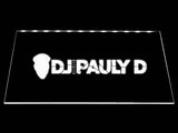 DJ Pauly D LED Neon Sign USB - White - TheLedHeroes