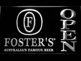 Foster Open LED Neon Sign Electrical - White - TheLedHeroes