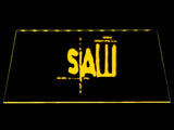 SAW LED Neon Sign USB - Yellow - TheLedHeroes