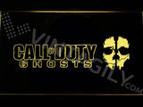 Call of Duty Ghosts LED Neon Sign USB - Yellow - TheLedHeroes