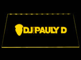 FREE DJ Pauly D LED Sign - Yellow - TheLedHeroes