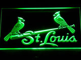 St. Louis Cardinals (3) LED Neon Sign Electrical - Green - TheLedHeroes