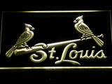 St. Louis Cardinals (3) LED Neon Sign Electrical - Yellow - TheLedHeroes